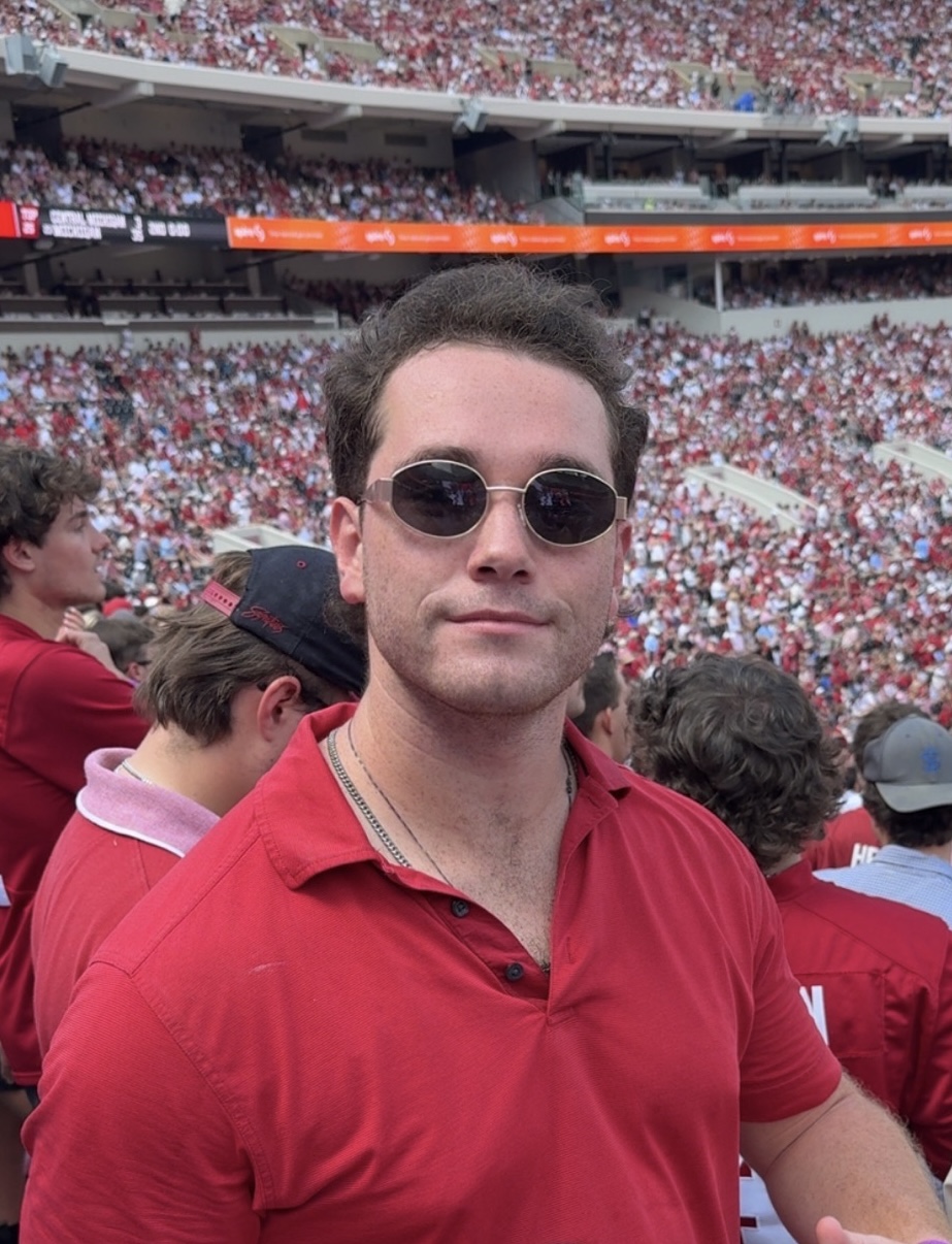Me at the Wisconsin - Alabama game